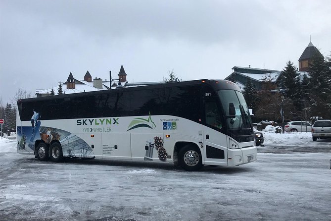 Vancouver Airport to-or-from Whistler or Squamish by Bus (Single trip) - Flight delays are the biggest booking risk