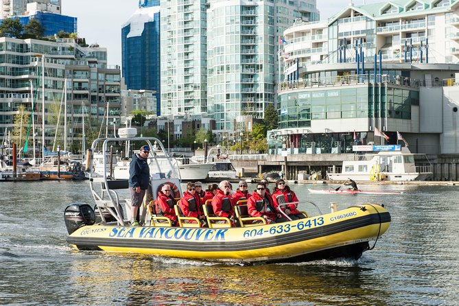Vancouver City and Harbour Waterfront Sightseeing Boat Tour - Coal Harbour and the North Shore
