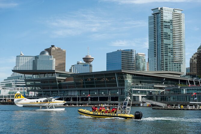 Vancouver City and Waterfall Waterfront Sightseeing Boat Tour - Crossing Burrard Inlet at up to 55 km/h