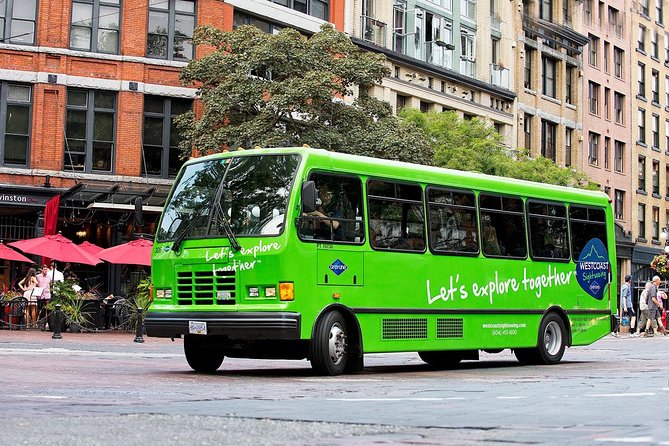 Vancouver City & Lookout Tour and Option to Add Airport Drop Off - Gastown and Chinatown from the coach