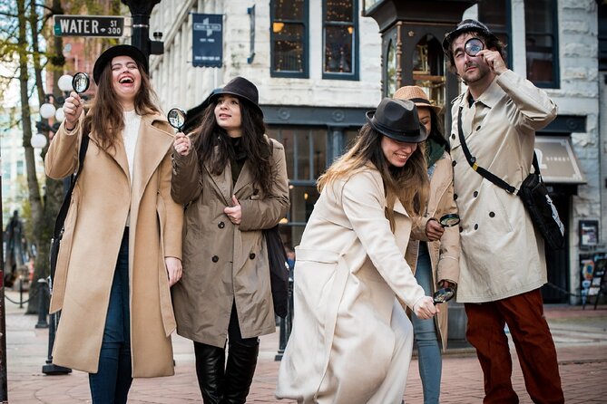 Vancouver City Sightseeing Adventure: a murder mystery in Gastown - Sword play, axe throwing, and a fabric shop