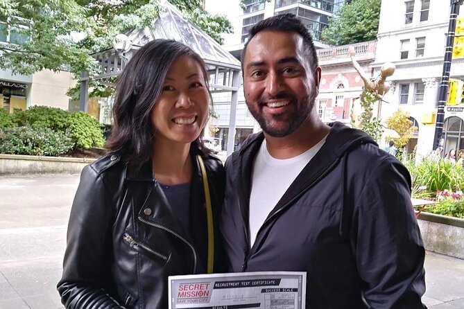 Vancouver City Sightseeing Adventure: spy game Secret Mission - Price, group size, and the value of the game