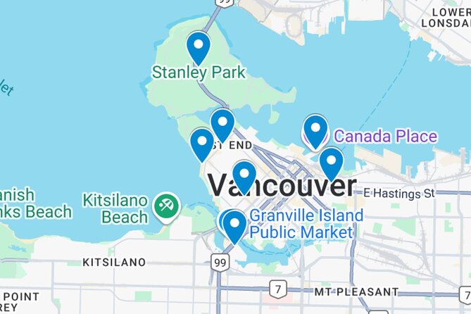 Vancouver City Tour to Experience Sea Sky and Land- private tour - Timing, comfort, and what the price gets you