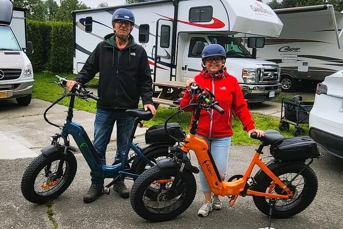 Vancouver E-Bike Rentals - Premium Seawall Bike Path Location - What the e-bike feels like on the path
