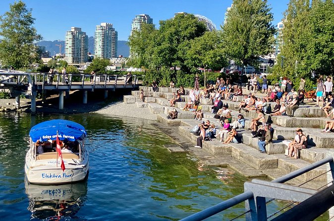 Vancouver False Creek Ferry Tour - Looking toward English Bay