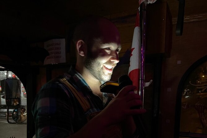 Vancouver Haunted Halloween Trolley Tour - English Bay adds a break from the ghost stories