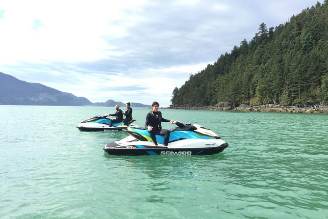Vancouver Jet Ski Rental from Granville Island - Age rules and sharing one machine