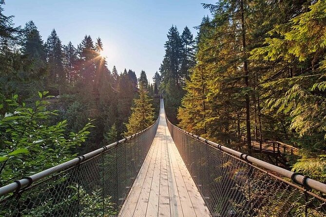 Vancouver Panoramic City Day Tour - Capilano Suspension Bridge is the biggest decision