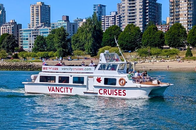 Vancouver Sightseeing Boat Cruise with Live Tour Guide - False Creek sets the scene