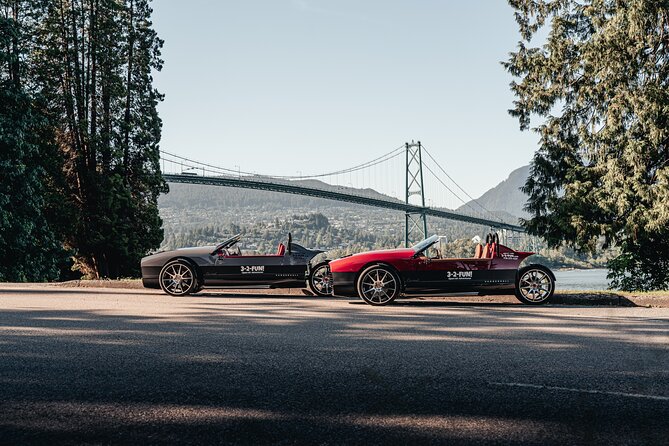 Vancouver Signature Highlights Open Air Roadster Tour - Coal Harbour and the northern edge of Stanley Park