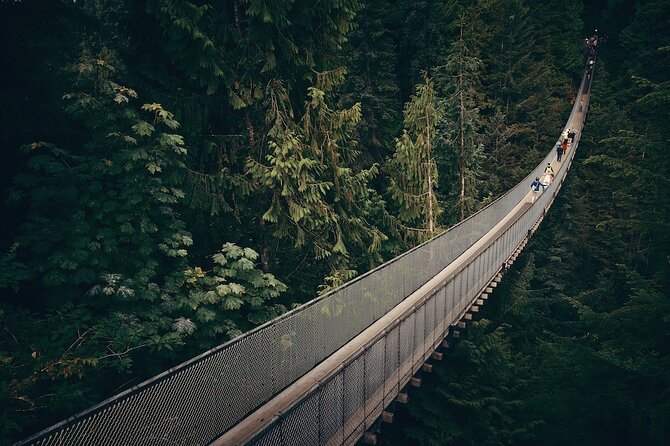 Vancouver Small Group Night Tour w/Capilano + Grouse Mtn Dinner - Dinner at Altitude Restaurant