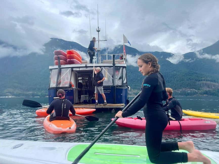 Vancouver: Snorkel, Kayak, and Seal Adventure Boat Tour - Time in the water, then soup on the ride home