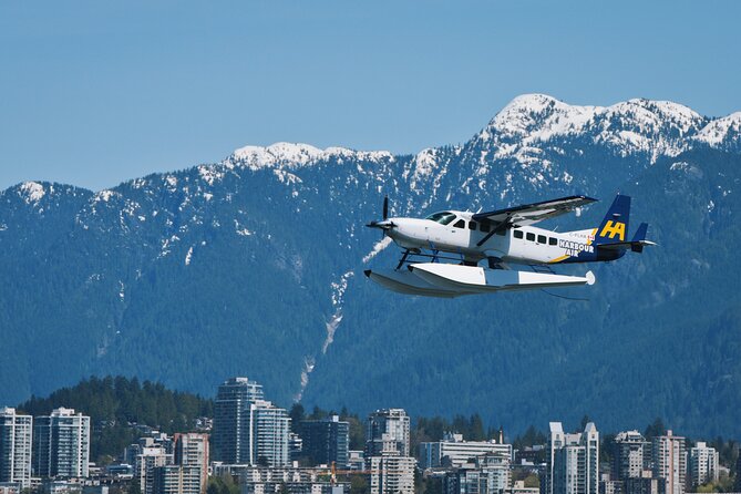 Vancouver to Seattle Scenic Seaplane Transfer: One Way - Crossing the Salish Sea toward the United States