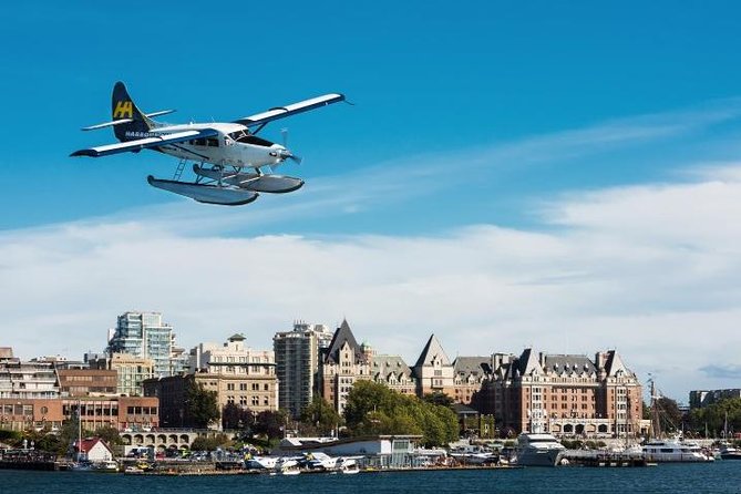 Vancouver to Victoria Day Trip by Seaplane + Butchart Gardens - Landing beside Victoria’s Inner Harbour