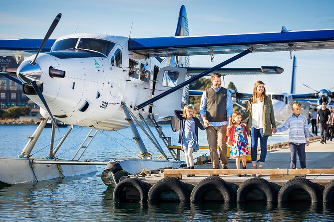 Vancouver to Victoria Seaplane Adventure & Return via Bus & Ferry - Arriving beside Victoria’s Inner Harbour