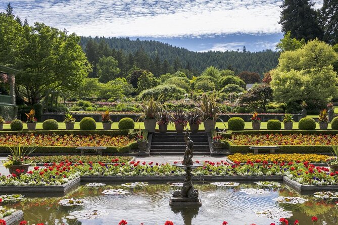 Victoria & Butchart Gardens Tour with Gulf Island Ferry - Two hours among the five garden areas