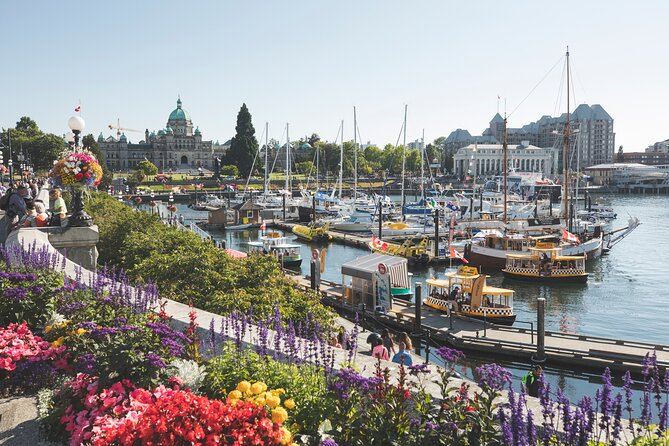 Victoria City Highlights Pedal or E-Bike Tour - Hoods & Legends - Starting at Huntingdon Manor near the Inner Harbour