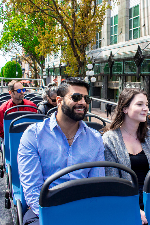 Victoria: Hop-On-Hop-Off Sightseeing Bus Tour - Beacon Hill Park and the city’s grander sights