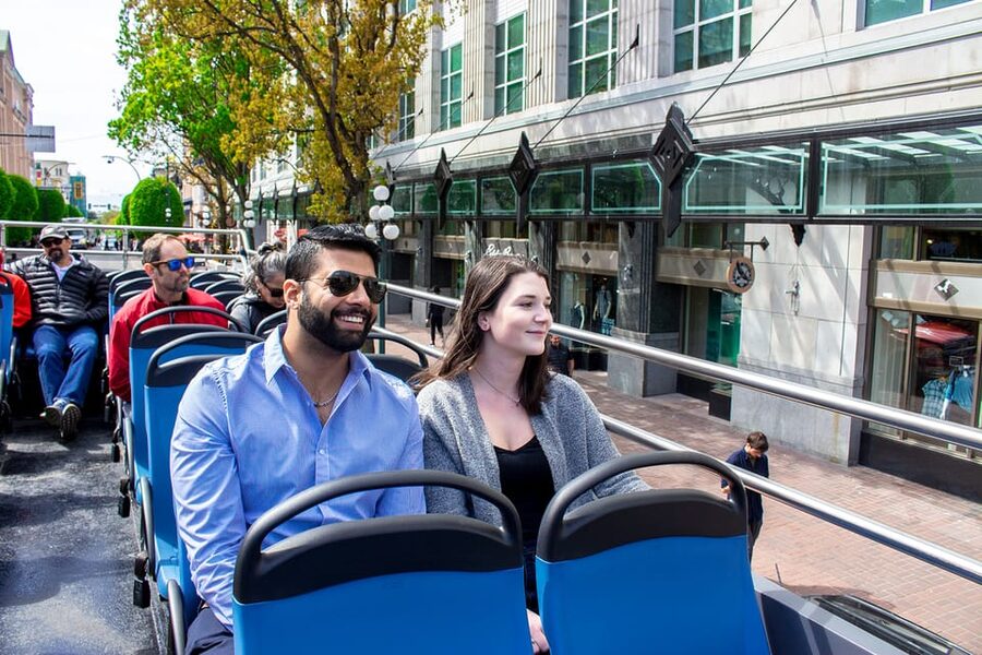 Victoria: Hop-On-Hop-Off Sightseeing Bus Tour - Open-top comfort and accessibility