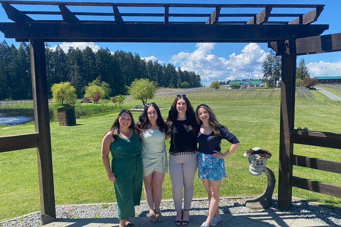 Victoria Wine Tour with Wine Tastings and Charcuterie - From Government Street to Cowichan Valley