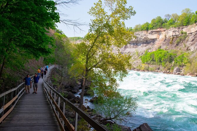 VIP "Adult Only" Tour Package includes the Boat to the Falls - Niagara Whirlpool viewing deck