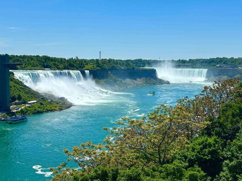 Walking Tour of Niagara Falls Canada and Hornblower Boat - Key points at a glance