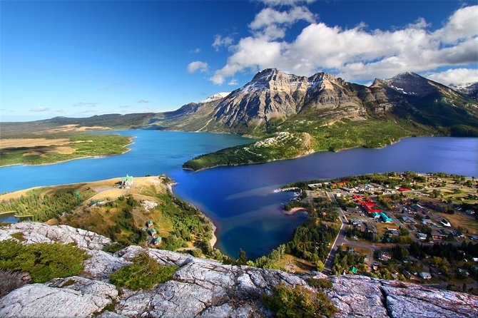 Waterton Lakes National Park Scenic Day Tour from Calgary - Cameron Falls and the first taste of the park