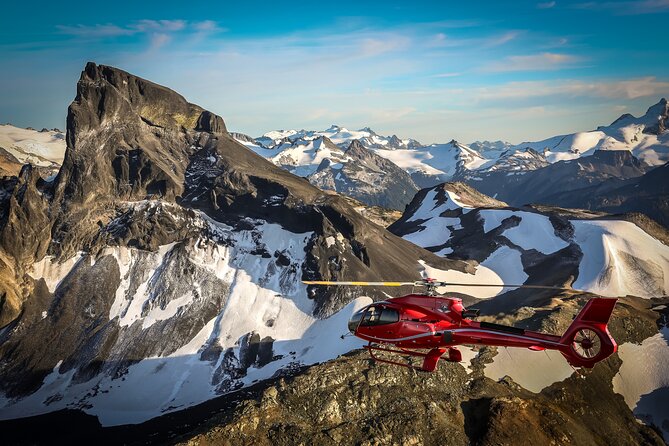 Whistler Helicopter Tour + Mountain Landing - Flying over the Peak 2 Peak Gondola and Whistler Village
