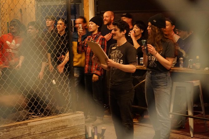 Whistler's Guided Axe Throwing Experience - Drinks, snacks, and the practical extras