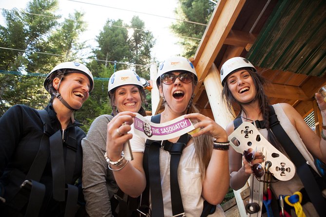 Whistler Sasquatch® Zipline - The short van ride to the launch platform