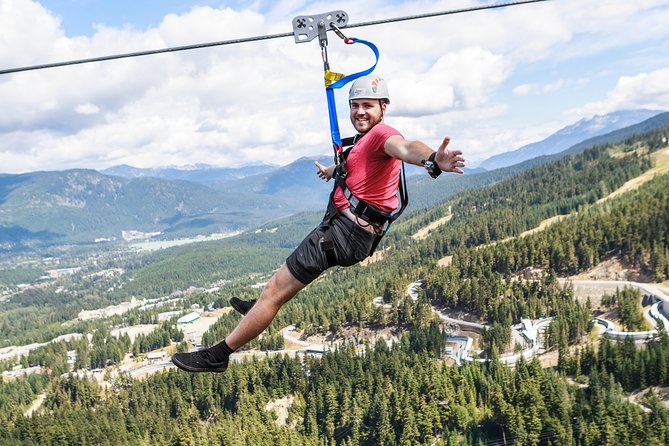 Whistler Sasquatch® Zipline - The landing and walk to Whistler Gondola