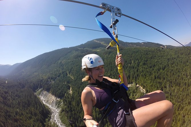 Whistler Sasquatch® Zipline - The Sasquatch launch: the hardest ten seconds