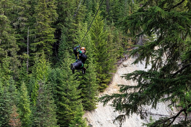 Zipline Adventure in Whistler - What the zipline rides feel like